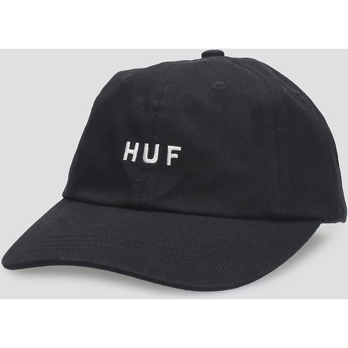 Huf Set Og Curved Visor 6-panel Pet - Black