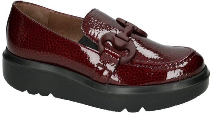 Wonders -Dames - bordeaux - ballerina's & mocassins - maat 38