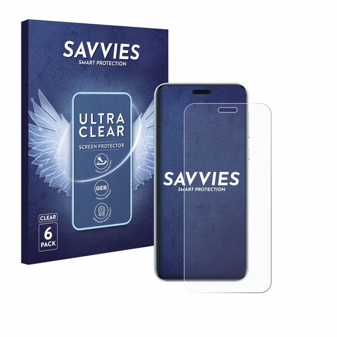 Savvies - Screenprotector voor Honor Magic 7 RSR Porsche Design - Folie Beschermfolie transparant 6 Stuks