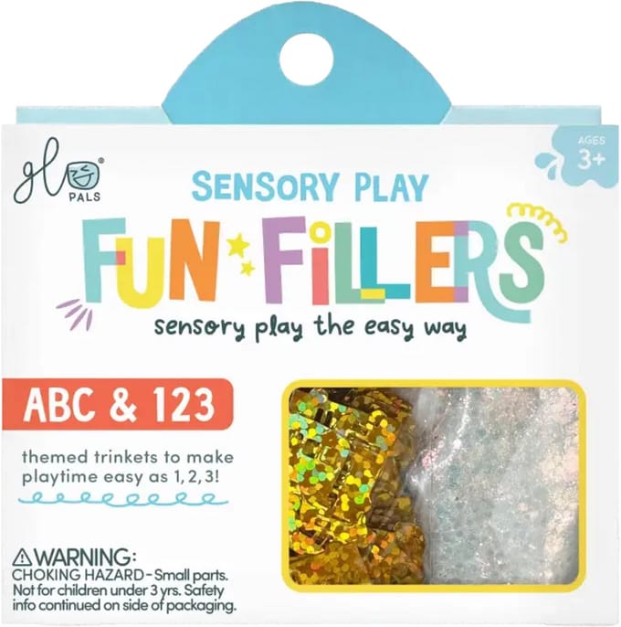 Glo Pals - Funfillers - ABC & 123 - Letters en cijfers - Sensorisch speelgoed - waterspeelgoed