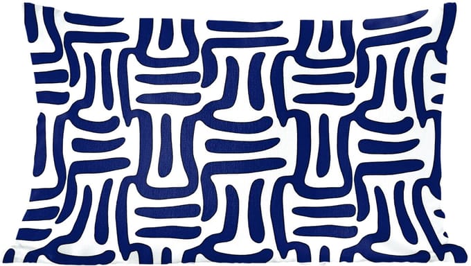 Sierkussens - Kussentjes Woonkamer - 60x40 cm - Abstract - Modern - Blauw