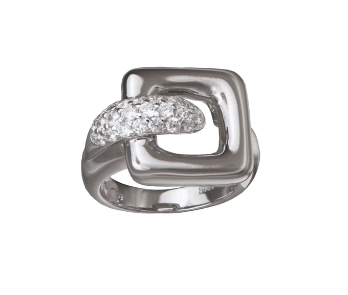 Orphelia Dames 925 Sterling Zilveren Ring - Zilver ZR-3584