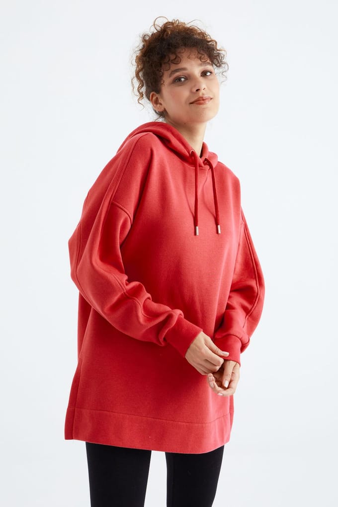 Oversized Hoodie met Zak