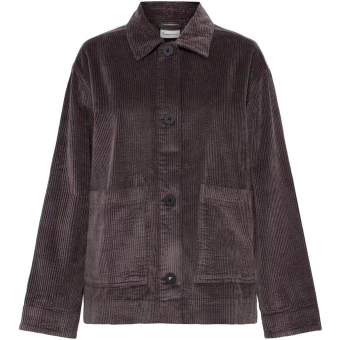 Katoenen fluwelen overhemden dames KnowledgeCotton Apparel