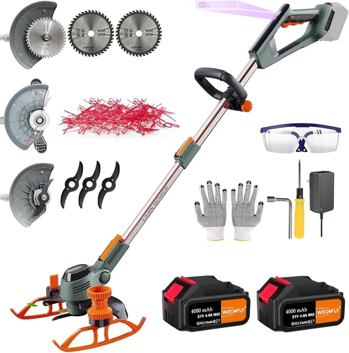 Grastrimmers met Accu - Kantenmaaier Elektrisch - Grasmaaier