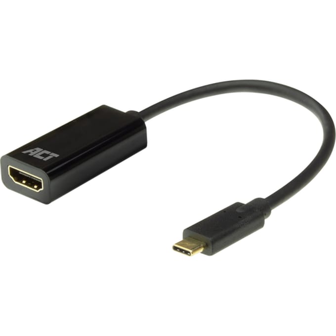 Adapter ACT USB-C naar HDMI 4K 60Hz 0.15 meter