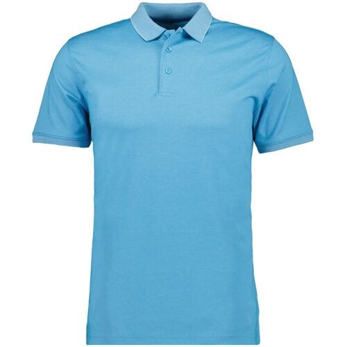 Ragman Uni Polo Light Cotton Mix Ibiza Blue / male