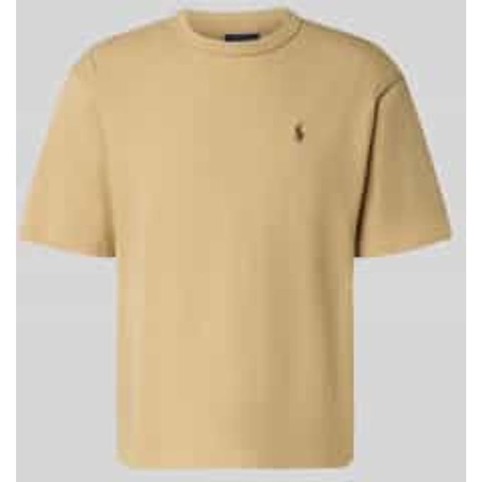 Regular fit T-shirt van puur katoen