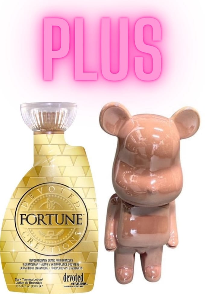 Devoted Creations Fortune 400 ml PLUS Beer Roze Groot 22 cm !