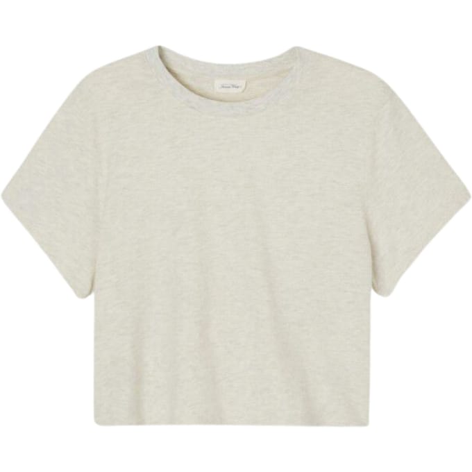 American Vintage Ypawood T-shirts Lichtgrijs Ypa02ge26