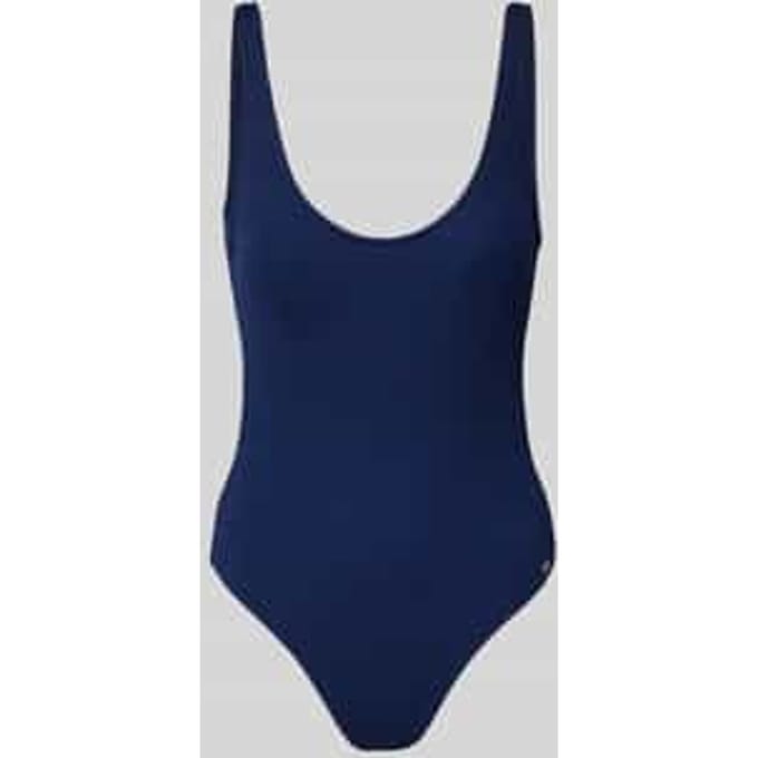 Badpak met labeldetail model 'BELMAR'