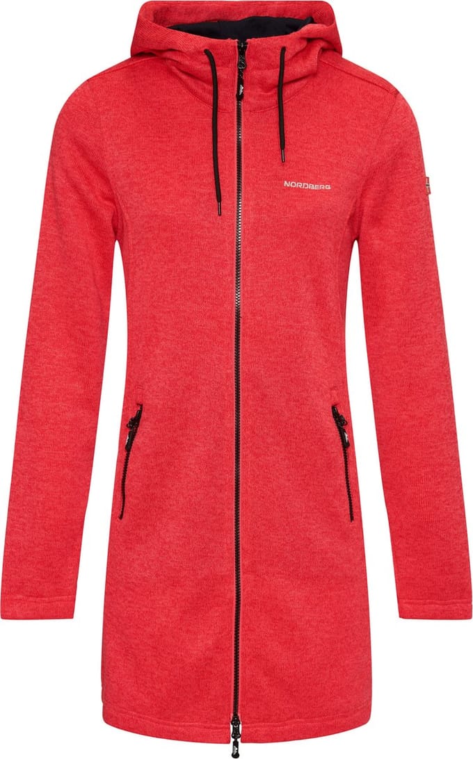 Nordberg Ada Fleece Vest - Dames - Rood - Maat M