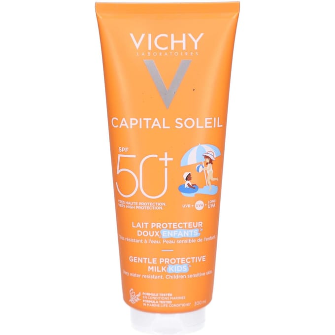Vichy Capital Soleil Beschermende Zonnemelk Kinderen SPF50+ 300ml