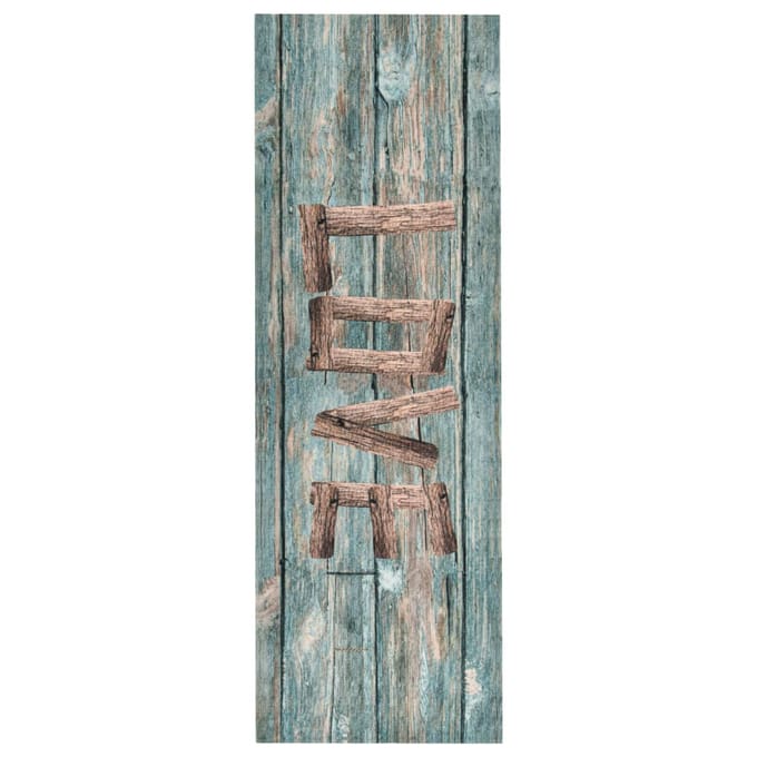 vidaXL - Keukenmat - wasbaar - Love - 45x150 - cm