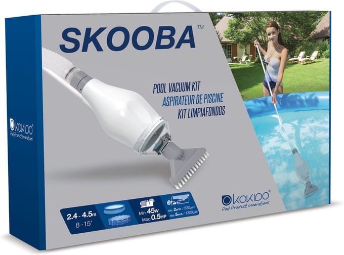 Kokido Skooba stofzuiger voor op zwembadpomp