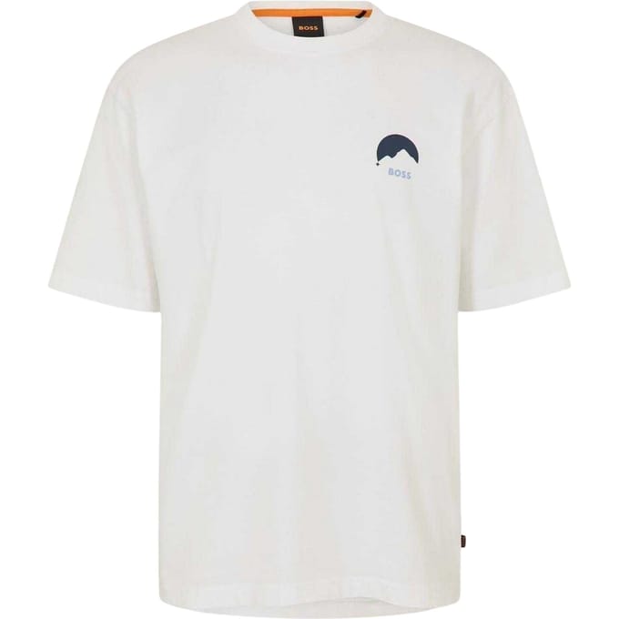 Boss HBO Move T-shirt voor heren, standaardmodel (Wit)