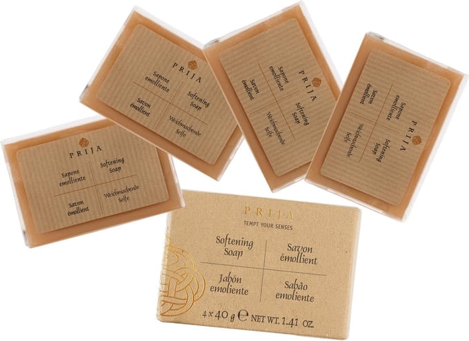 PRIJA Geschenkset Verzachtende Zeep 4st x 40g