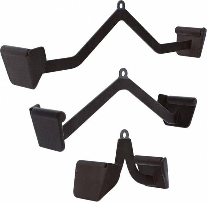 Gorilla Sports roeigrepen set van 3 - Rubber - Handgreep - Anti-slip