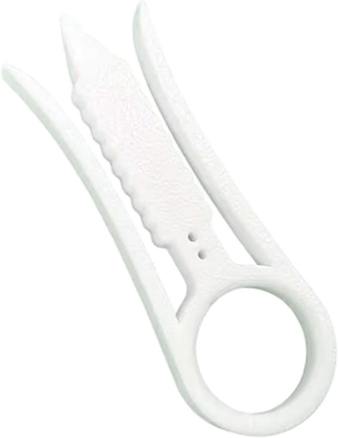 Striptang Draden - Kabelkrimper - Netwerkbekabeling - Ergonomische Grip - 7.9x2.7x0.6cm - Wit