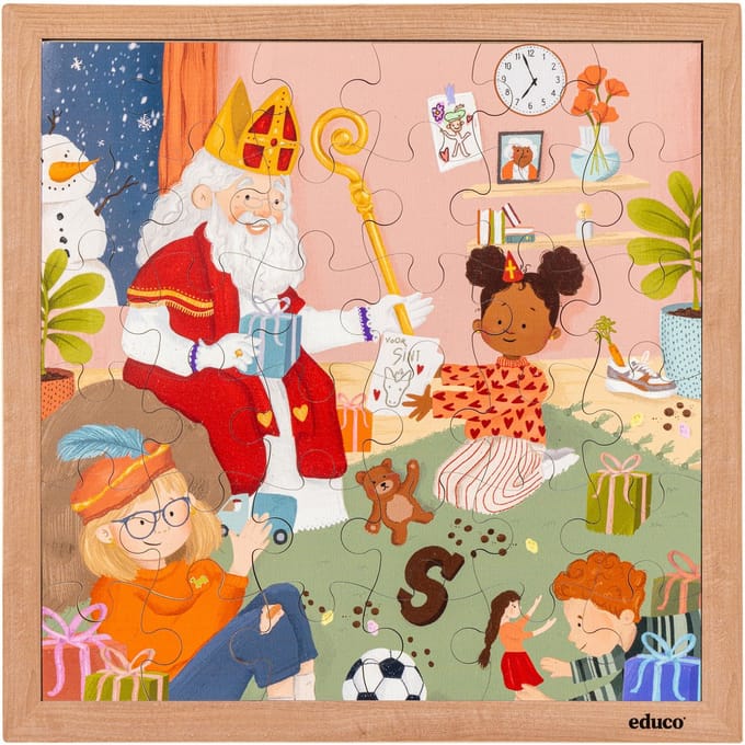 Sinterklaas puzzel - Educo - Educatief speelgoed