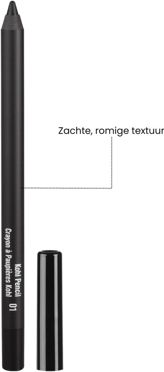 INGLOT Kohl Potlood - 01 - zwart | Waterproof oogpotlood