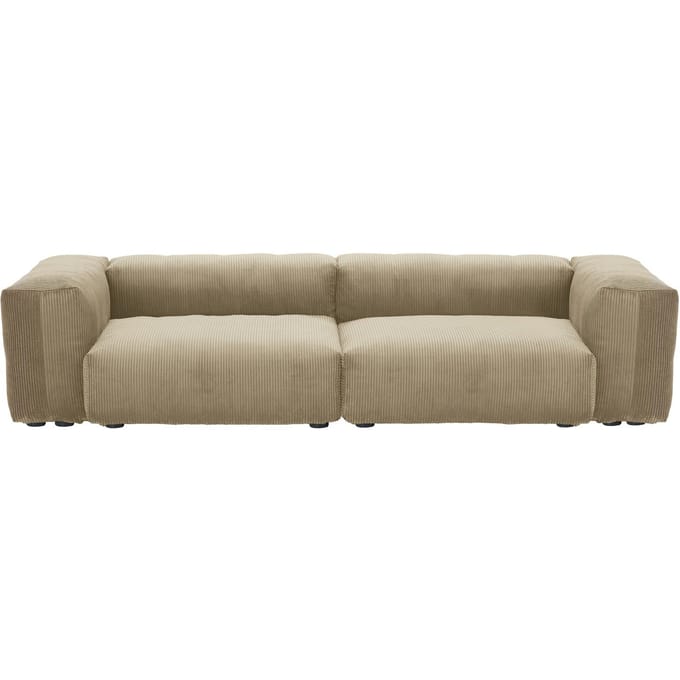 vetsak Large 2-Zits Cord Velours - Cord Velours kaki