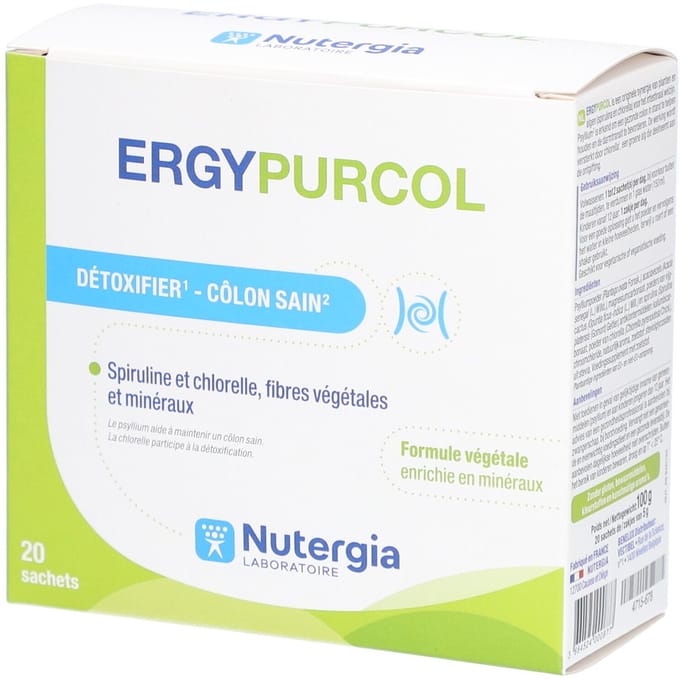 Nutergia Ergypurcol 20x5 Zakje