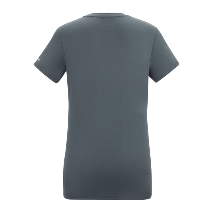 Regatta Dames/Dames Fingal Bloemen Stretch T-shirt (Stormgrijs)