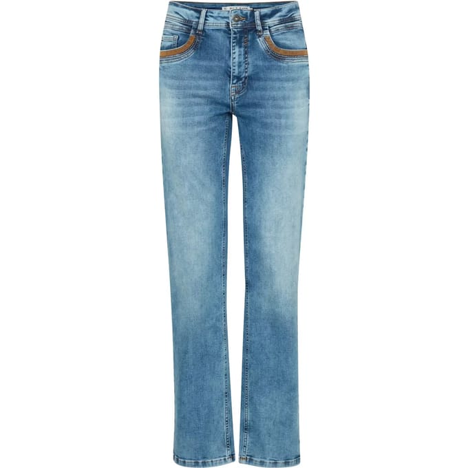 Rechte jeans voor dames Pulz Jeans Zelle