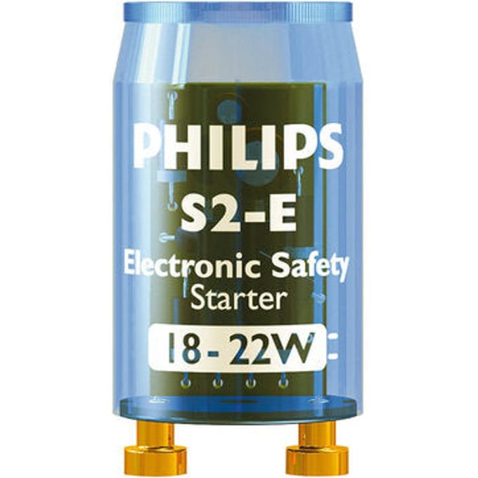 Philips S2E Elektronische Fluorescentielamp Starter 18-22W - 8711500764980
