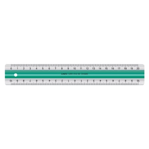 Liniaal Linex super S20 20cm transparant