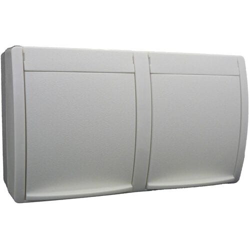ABB Busch-Jaeger OCEAN IP44 Wandstopcontact (WCD schakelmateriaal) - 2CKA002084A0711 - E2P27
