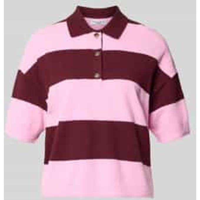 regular fit poloshirt van katoenmix