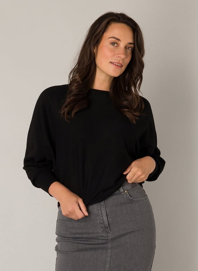 YEST Nanou Tops - Black - maat 40