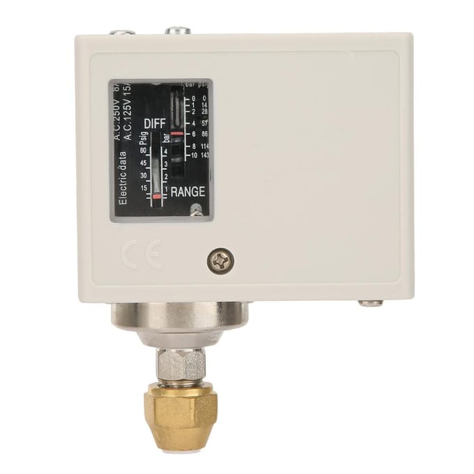 24V 380V Elektronische Lucht Water Pomp Compressor Drukregelaar Drukregelschakelaar