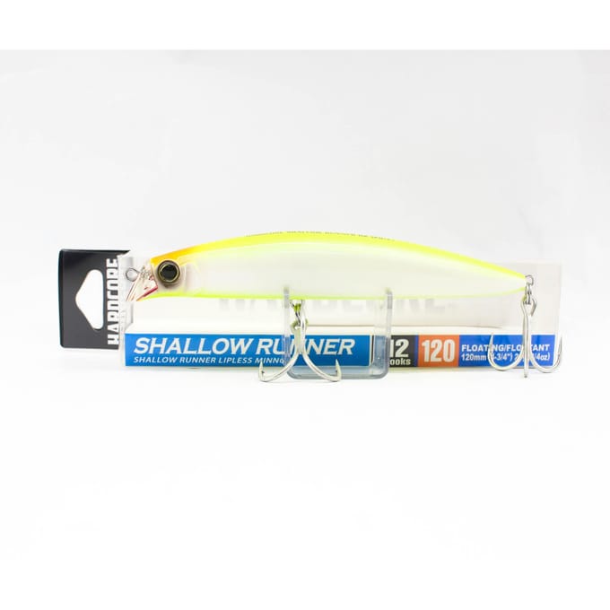 Yo Zuri Duel Hardcore 120F Shallow Runner H2 Leurre Flottant F1194-PCL (6143)