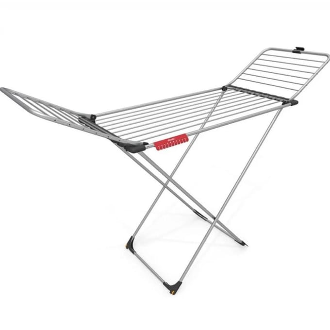 Vileda Aluminium Serie - Droogrek - Lichte Droger - Op Wieltjes