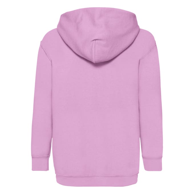 Fruit of the Loom Kinderen/Kinderen Classic Hooded Sweatshirt (Lichtroze)