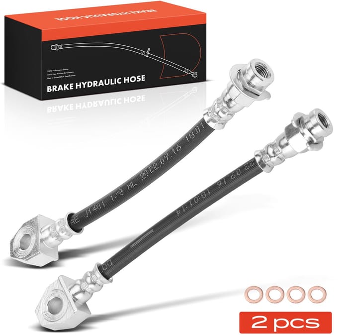 Frankberg 2x remslang achter links/rechts voor Jeep Grand Cherokee II