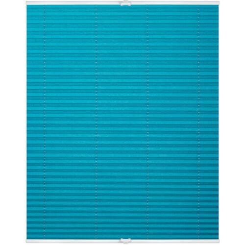 Lichtblick plisségordijn Klemmfix (Blauw, 50 x 130 cm)