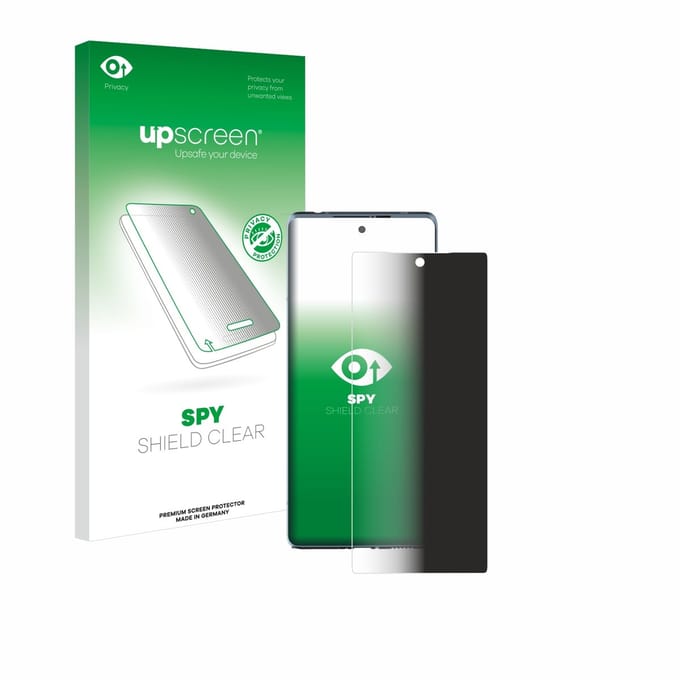 upscreen - privacy screenprotector voor HTC U24 Pro - Folie Beschermfolie Blauwlichtfilter