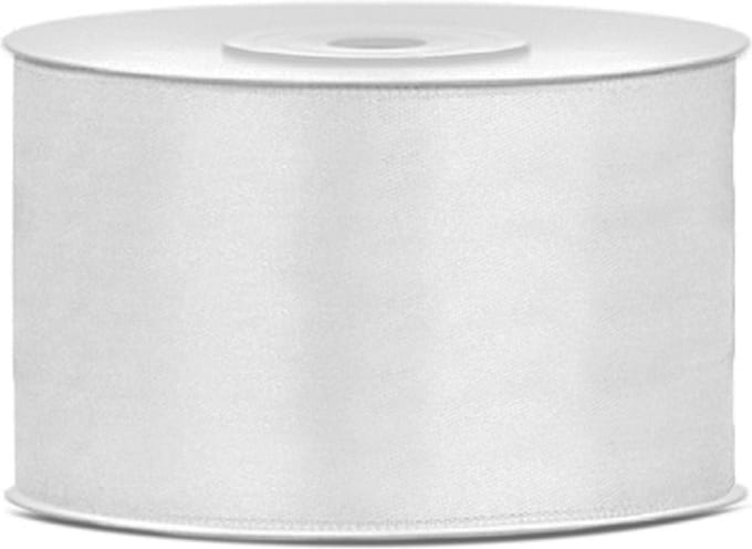 Partydeco - Satijn lint cream 38 mm/ rol 25 m