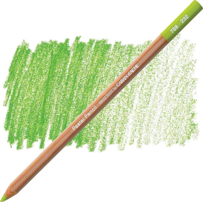 Caran D'ache Pastel Potlood - Middle Moss Green 10% (232)