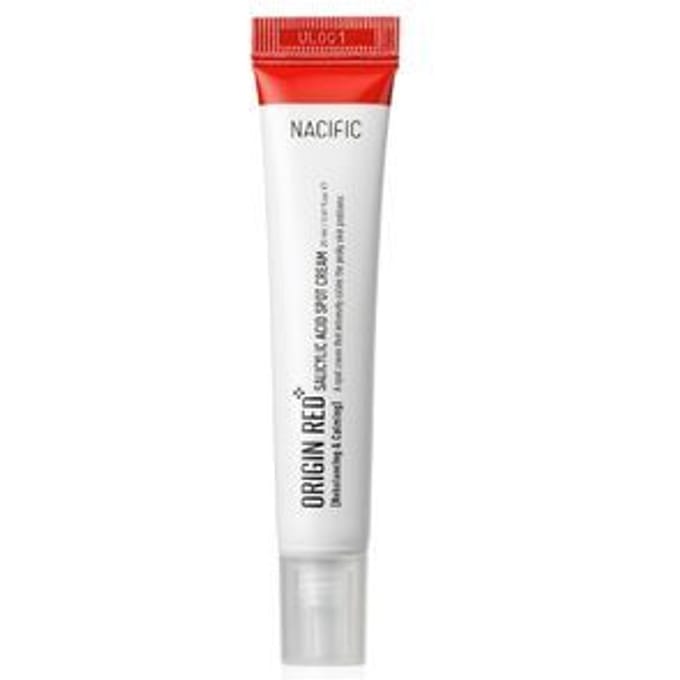 Nacific, Origin Red Salicylzuur Spot Crème, 0,67 fl oz (20 ml) white
