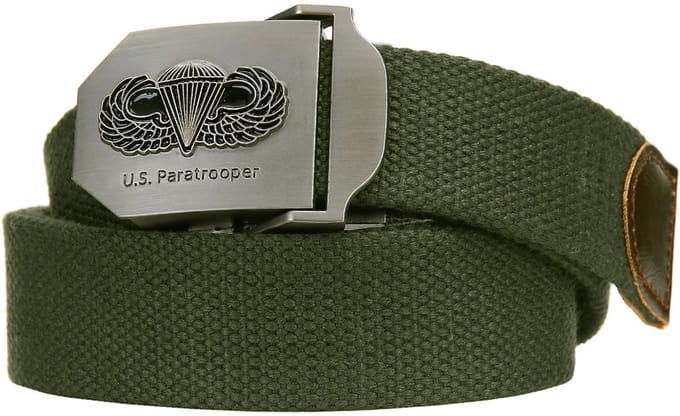 101inc Tropenkoppel US Paratrooper groen 30