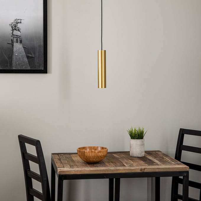 Nowodvorski Lighting Hanglamp Eye, 1-lamp, messing, kaphoogte 25 cm