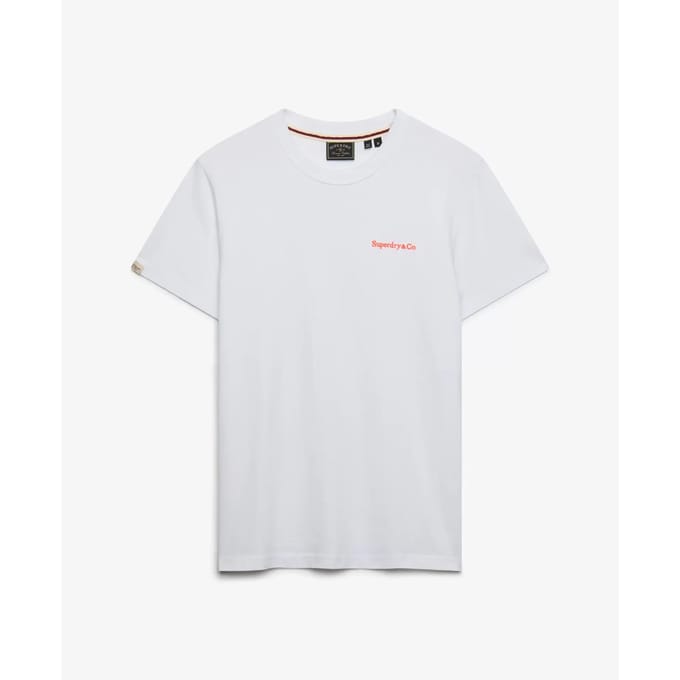 Superdry - Essential Company Logo Geborduurd T-shirt - Heren - T-shirts