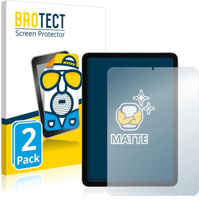 BROTECT - Screenprotector voor Apple iPad Air 4 2020 (4. Gen.) - Folie Beschermfolie matte 2 Stuks