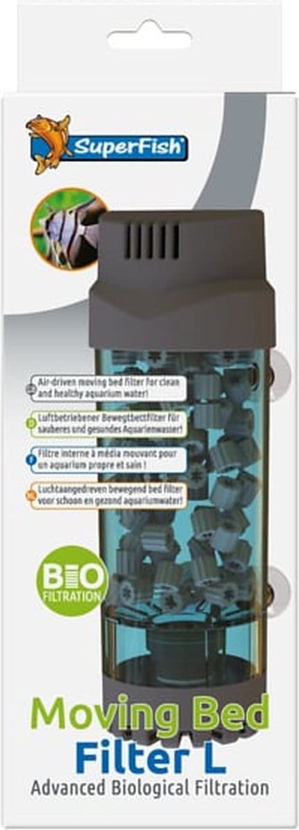 Moving Bed Filter voor aquarium Large - SuperFish