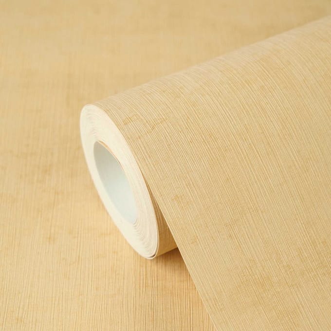 ELEGANT STRUCTUUR BEHANG | Textiellook - Geel - A.S. Création Nordic Feeling